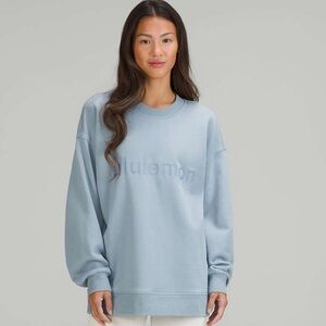 Lululemon perfectly oversized crew *graphic